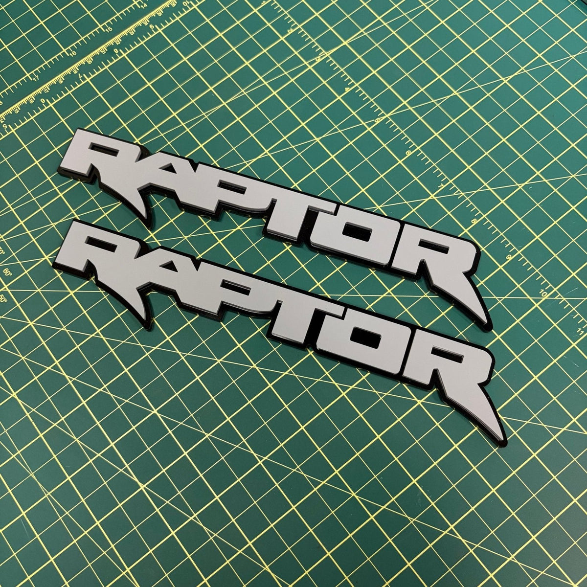 Ford Raptor Door Emblems (F150, Ranger, Bronco) - sold as a pair