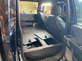 Ford Super Duty Ford - F250-F550 - 2023-Present - 5th Gen. Crew Cab - Second Row Seat Delete Plate System with Factory B&O Subwoofer Center Wall with Exterior Port