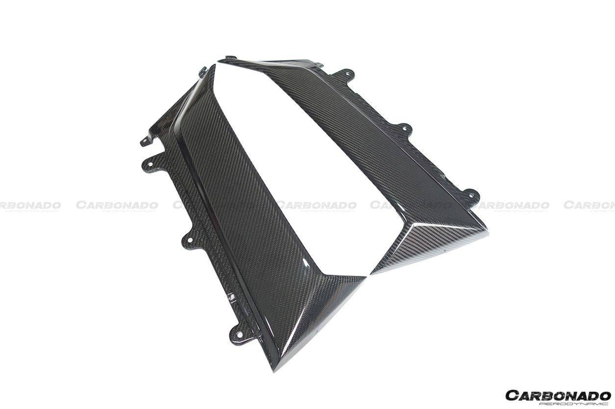 2011-2016 Lamborghini Aventador LP700 Coupe OEM Style Carbon Fiber Quarter Panel Fender Vent Outside