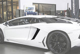 2011-2016 Lamborghini Aventador LP700 Coupe OEM Style Carbon Fiber Quarter Panel Fender Vent Outside
