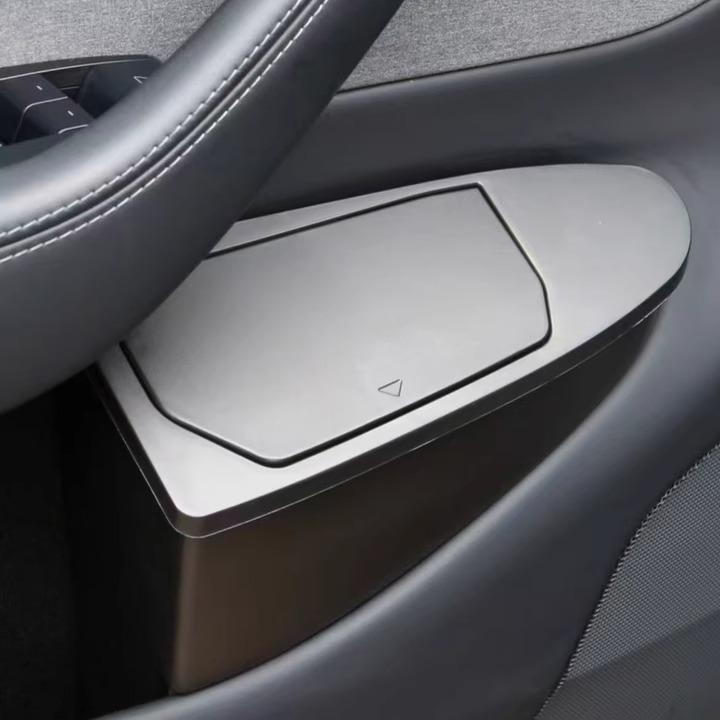 Front Door Trash Can Organizer for Model Y Juniper (2PCS)