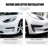 Front Fog Light Eyebrow Trim for Model 3/Y | 4 Finishes | 2-Pack