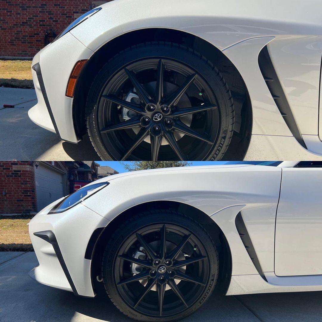 Front OEM Sidemarker Overlays - 2022+ BRZ / GR86