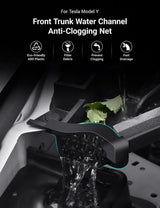 Front Trunk Drain Channel Filter Net for Model Y | Prevent Water Damage (2-Pack)