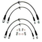 Front & Rear Brake Line Replacement Kit For 96-00 Honda Civic w/rear disc