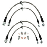 Stainless Steel Front and Rear Brake Line Kit for 96-00 Honda Civic w/ rear disc