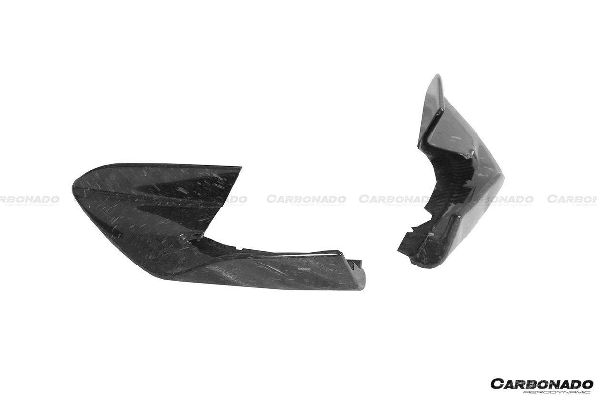 2018-2021 McLaren 600LT Carbon Fiber Front Bumper Side Splitter