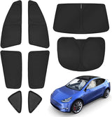 Full 8pcs Set Side Window Shade for Model Y | TESERY