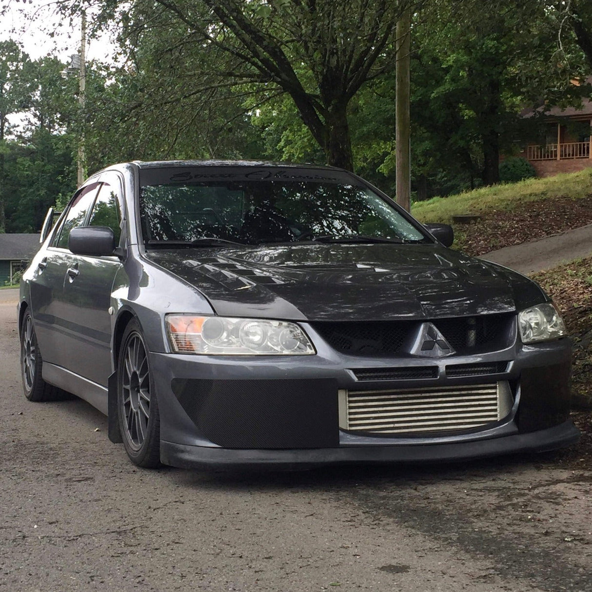 JDC Carbon Fiber Bumper Shutters | Mitsubishi Evo 8