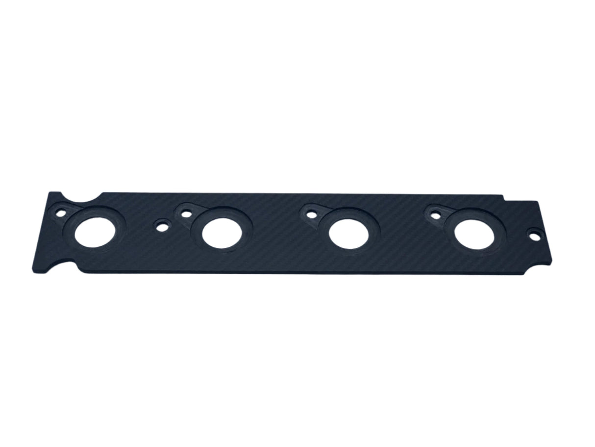 JDC "Show Series" Carbon Fiber Coil On Plug Mounting Plate | Mitsubishi Evo 4-9