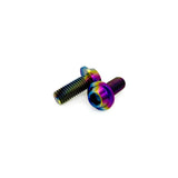 JDC Titanium Hood Bracket Bolt Kit | Mitsubishi Evo 8/9/X