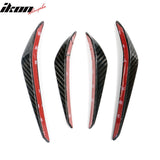 2021-2023 G80 M3 G82 G83 M4 MP Style 4PCS Front Bumper Canards Dry CF
