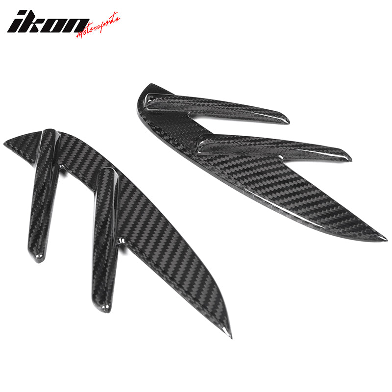 2021-2023 BMW G82 G83 M4 OE Style Front Fender Side Vent Dry Carbon