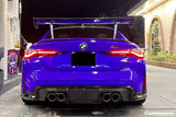 2014-2020 BMW M4 F82 F80 M3 GTS2 Style Carbon Fiber Trunk Spoiler