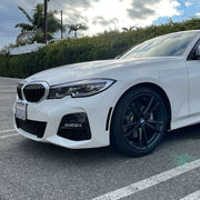 2019-2023 BMW G20 330i M340i Front Bumper Reflector Overlay Tint