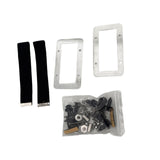 Aluminum Door Cards Panels For 2003-2007 G35 Coupe Lightweight Racecar US