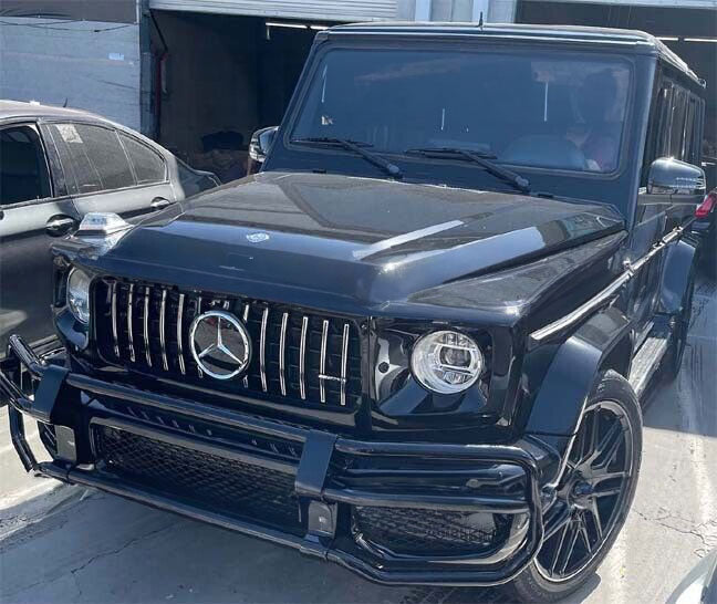 G500 G550 To 2022 + G63 Full Upgrade Body Kit Bumper Fenders Hood Facelift Guard