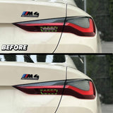 2021-2024 BMW G82 M4 Reverse Tail Light Pre-cut Overlay Smoked