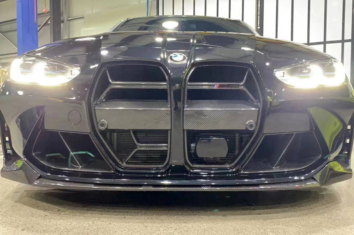 2021-UP BMW M3 G80 M4 G82  G83 CS Style DRY Carbon Fiber Grille (FOR ACC CAR)
