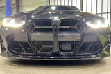 2021-UP BMW M3 G80 M4 G82  G83 CS Style DRY Carbon Fiber Grille (FOR ACC CAR)