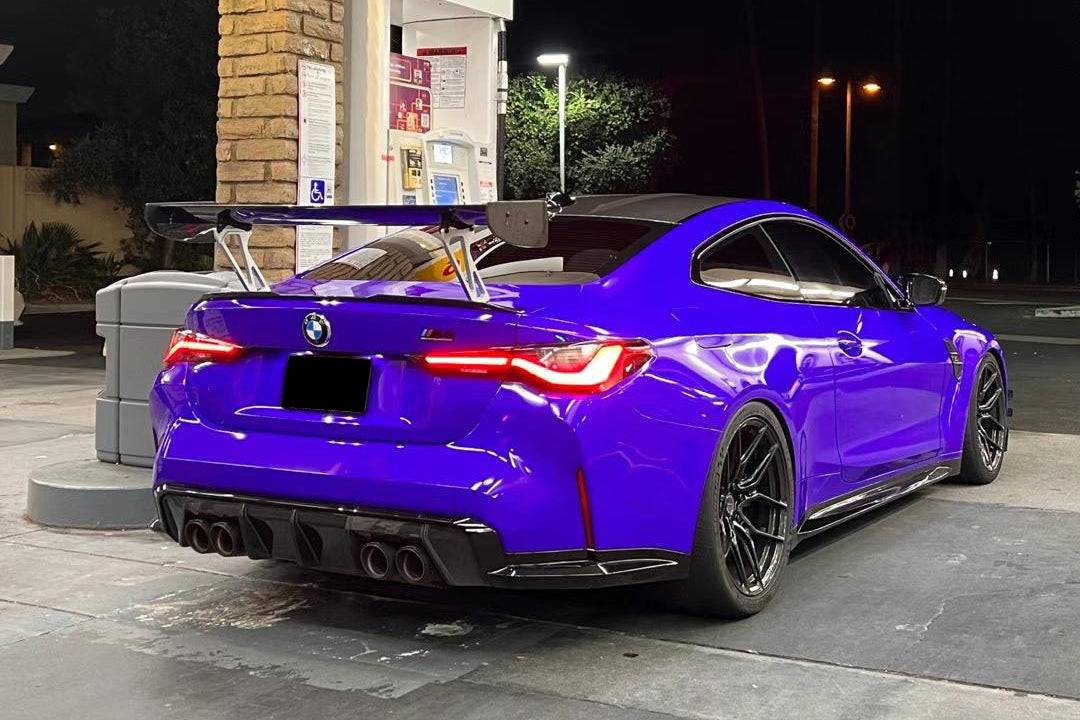 2014-2020 BMW M4 F82 F80 M3 GTS2 Style Carbon Fiber Trunk Spoiler