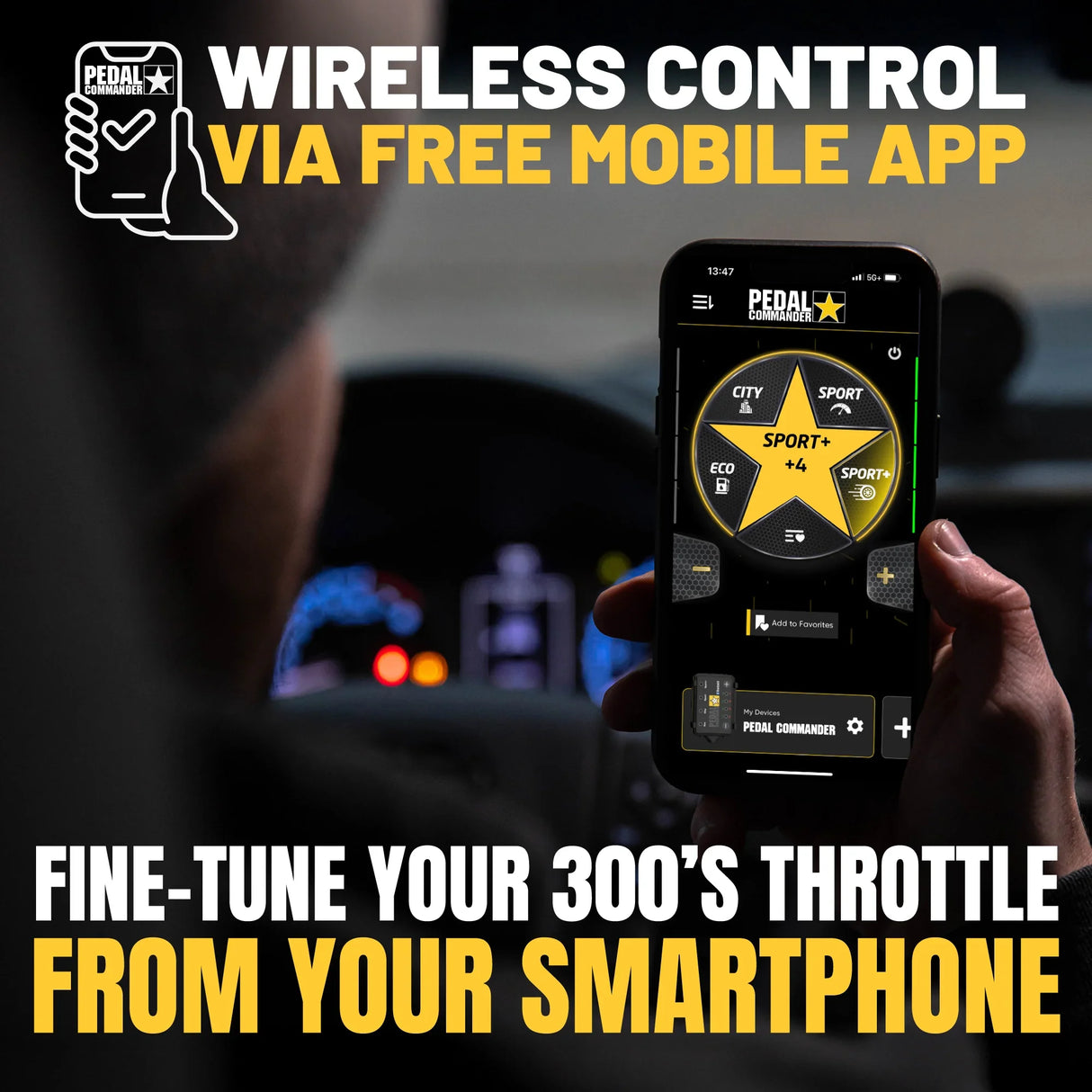 Pedal Commander for Chrysler 300