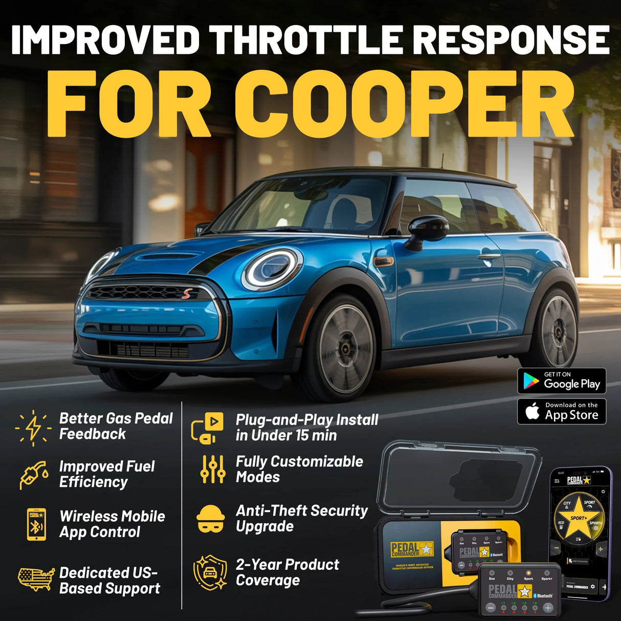 Pedal Commander for MINI Cooper