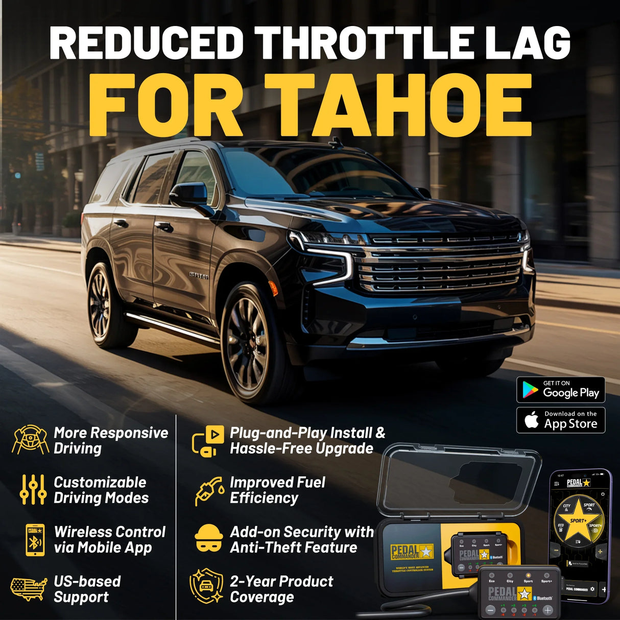 Pedal Commander for Chevrolet Tahoe