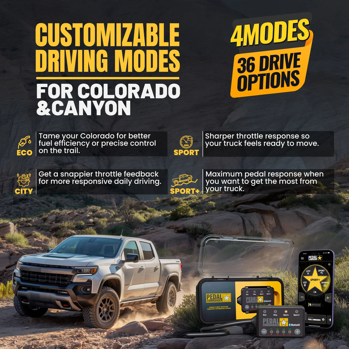 Pedal Commander for GMC Canyon