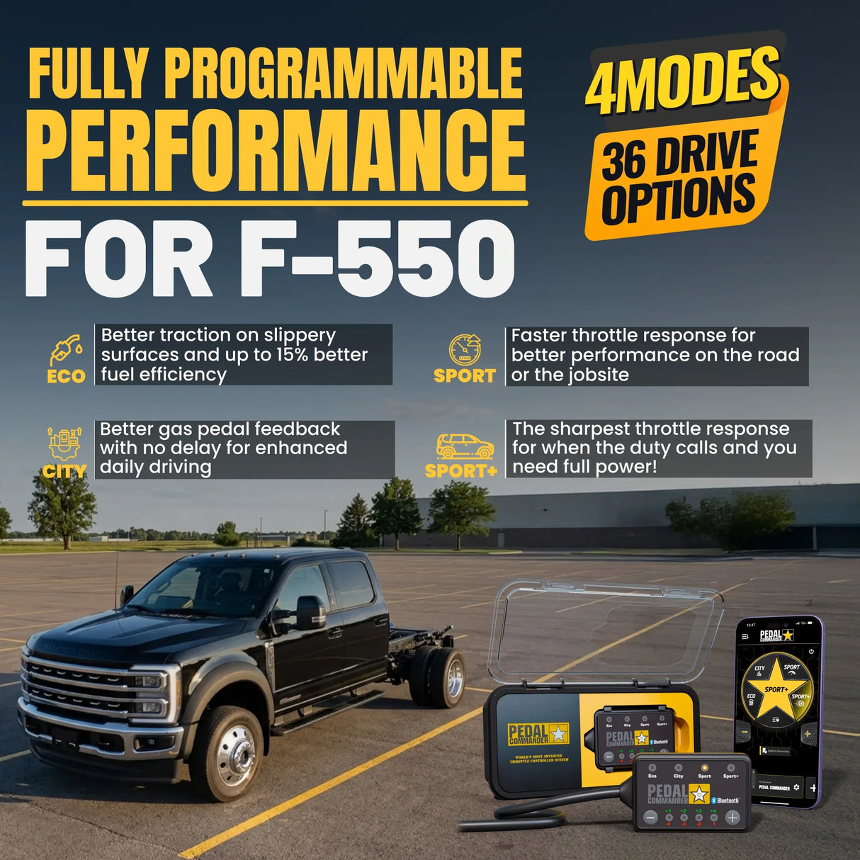 Pedal Commander for Ford F550