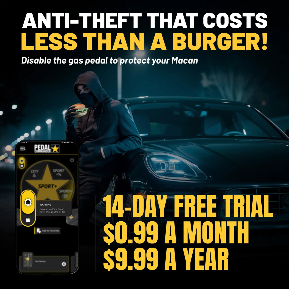 Pedal Commander for Porsche Macan