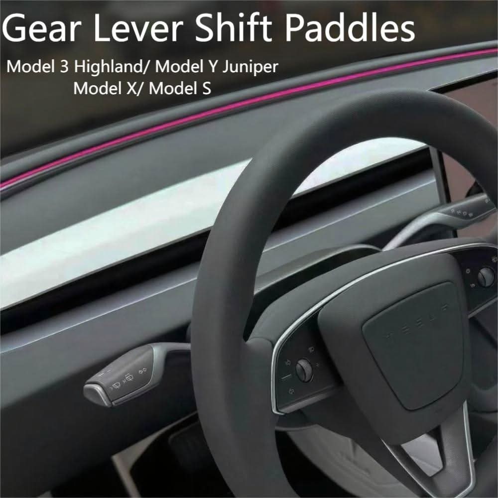 Gear Selector & Turn Signal Lever Stalk Upgrade Kit for Model 3 Highland & Model Y Juniper