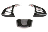 OLM Dry Carbon Fiber Steering Wheel Covers (MT) - 2016-2018 WRX / STI