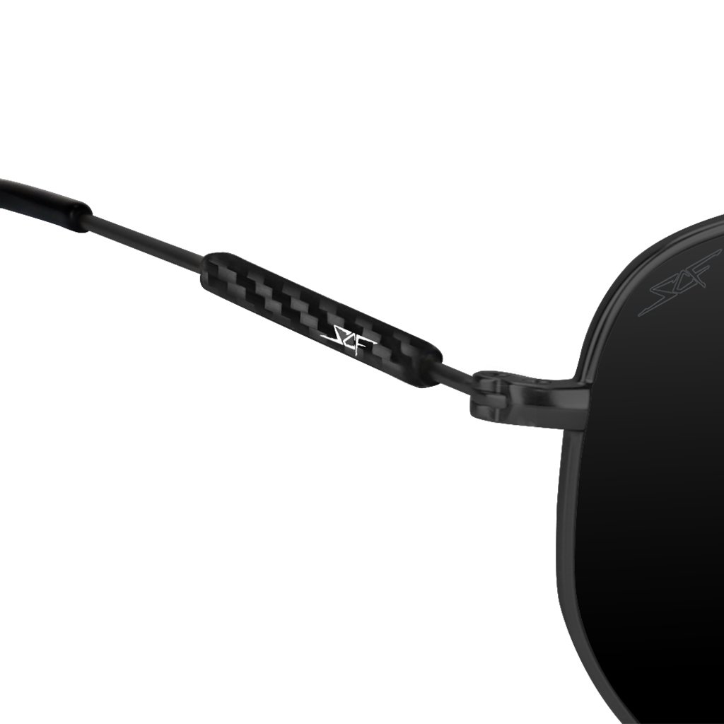 ●GEO● Carbon Fiber Sunglasses (Polarized Lens | Carbon Fiber Temples | Black)