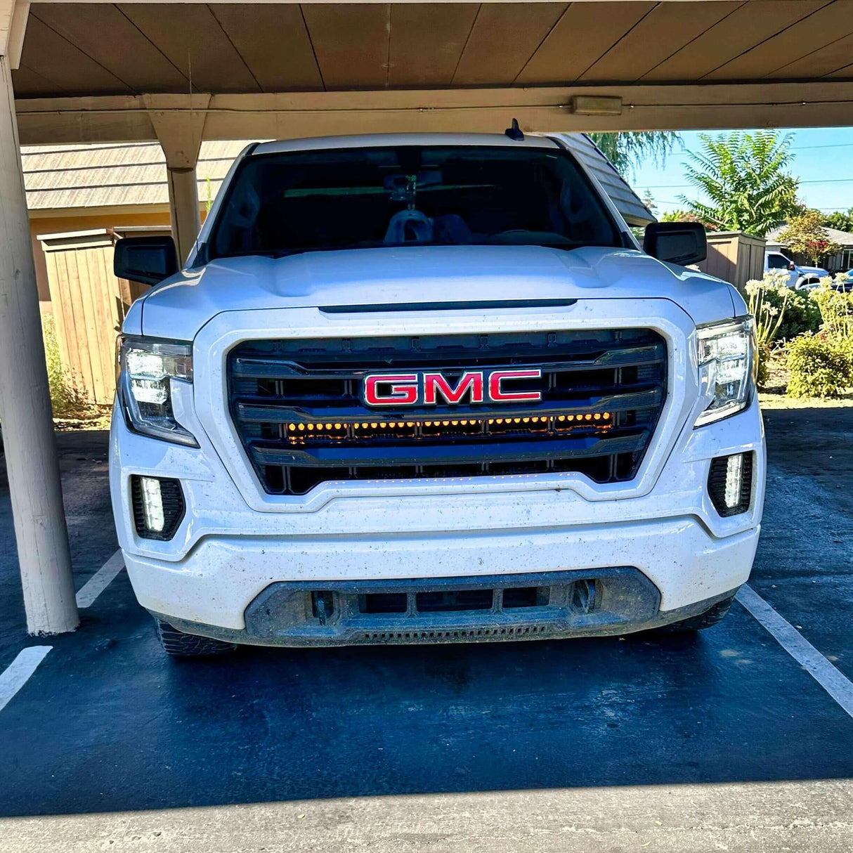 2019+ GMC Sierra 1500 Dual 40s Light Bars - SLIM