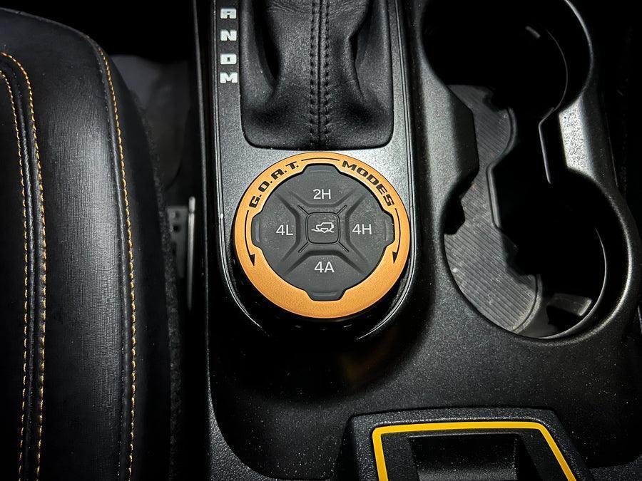 GOAT Mode Dial Ring Overlay V1 - 2021+ Bronco