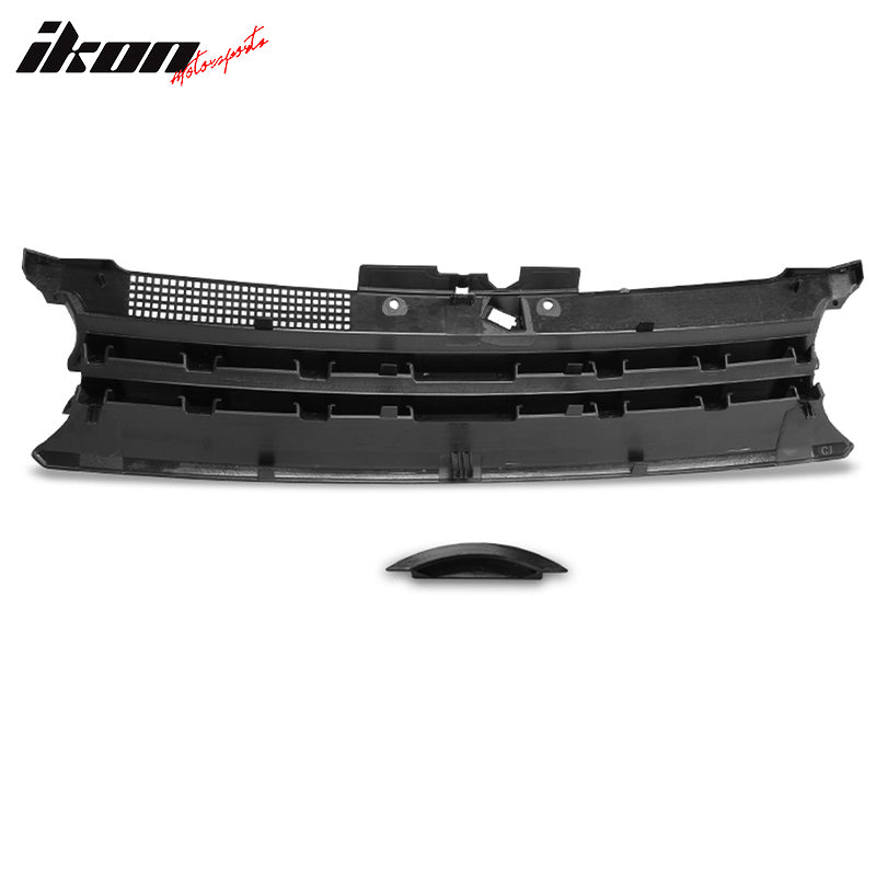 1999-2006 Volkswegen Golf MK4 GTI R32 Badgeless Black Front Grille ABS