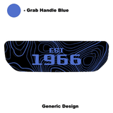 1966 Topographic Shifter Plate (Printed Series + Acrylic) - 2021+ Bronco