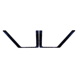 Topo Front Door Net Trim Overlay Kit (Printed Series) - 2021+ Bronco