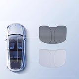 Graphene Rear Windshield Sunshade for Tesla Model 3 Highland / Model Y Juniper