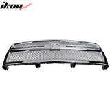 2014-2015 Chevy Silverado 1500 B Style Silver Front Bumper Grille ABS