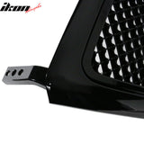 2004-2008 Ford F150 All Black Mesh Style Front Bumper Hood Grille ABS