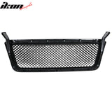 2004-2008 Ford F150 All Black Mesh Style Front Bumper Hood Grille ABS