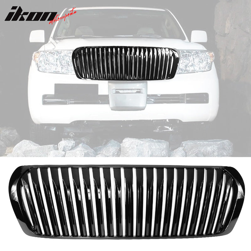 2008-2012Â Toyota Land Cruiser Front Grille Hood Grill Z Gloss Black
