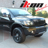 2004-2007Â Nissan Titan Front Hood Grille Vertical Style Black ABS