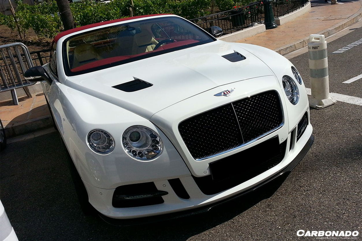 2012-2015 Bentley Continental V8 GT GTC V8S - W12 GT GTC SPEED Style Front Bumper