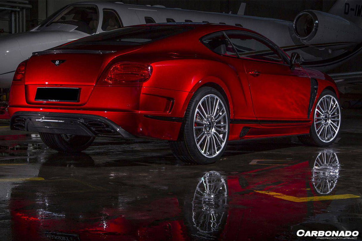 2012-2015 Bentley Continental V8 GT  GTC   V8S - W12 GT   GTC   SPEED MSY Style Side Skirts