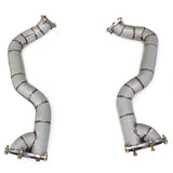 High Flow Exhaust Downpipe for Porsche Cayman 718 GT4 RS 4.0L 2022-2025 Catless