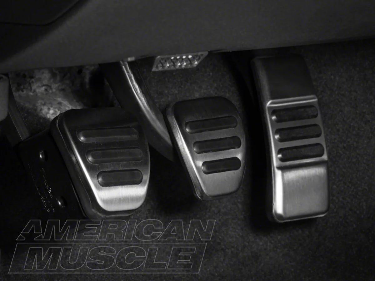 SpeedForm Modern Billet GT500 Style Pedal Covers (05-14 Mustang w/ Manual Transmission)