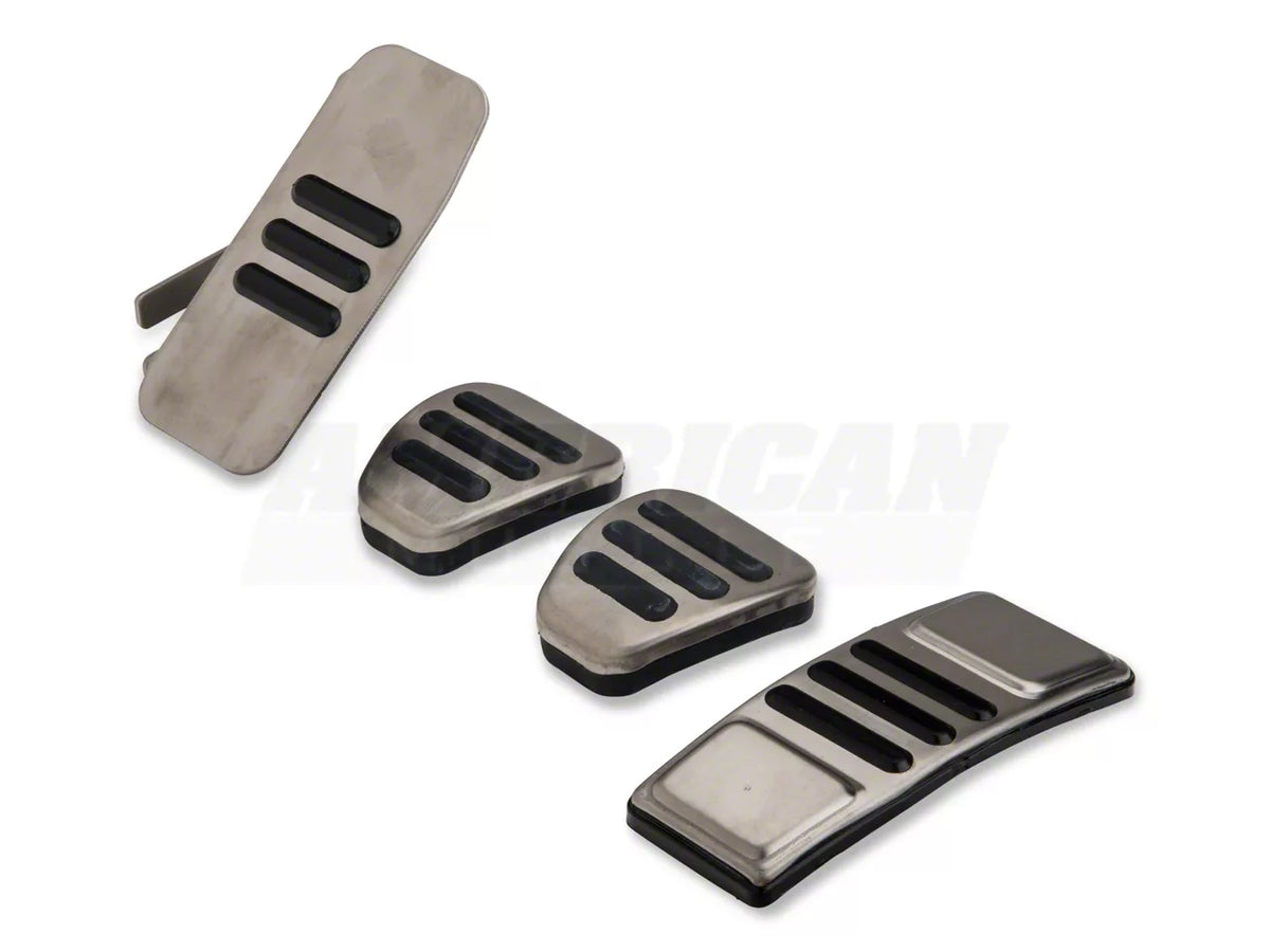 SpeedForm Modern Billet GT500 Style Pedal Covers (05-14 Mustang w/ Manual Transmission)